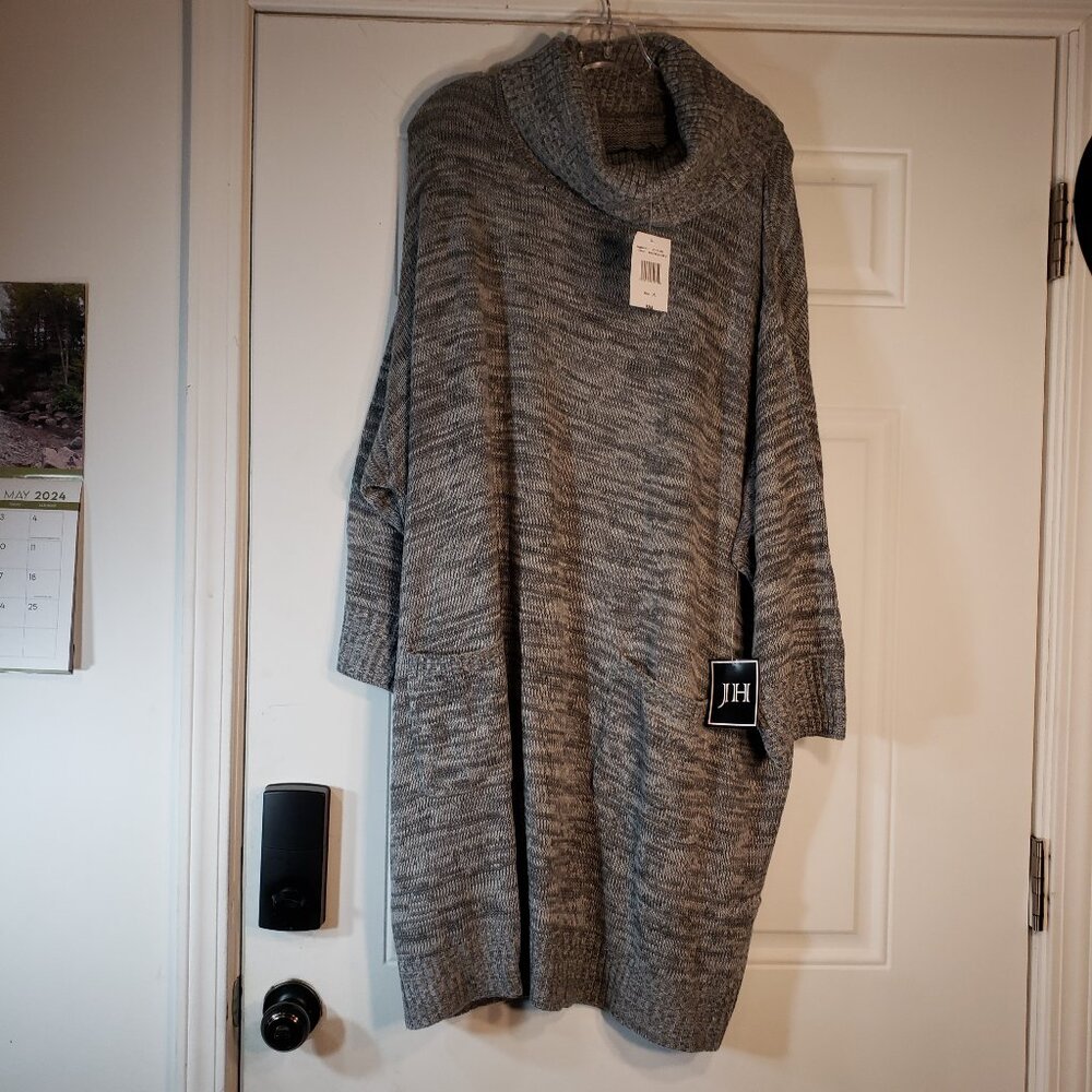 URBAN PIPELINE GRAY AND BLACK LONGSLEEVE HUDI SIZE XXL BLEND COTTON